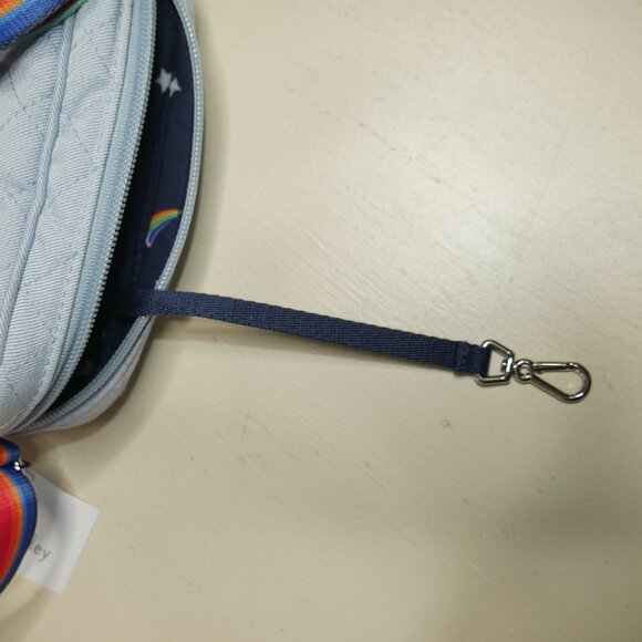 Vera Bradley Small Crossbody Love Is Love Rainbow Pride NWT - Picture 10 of 11